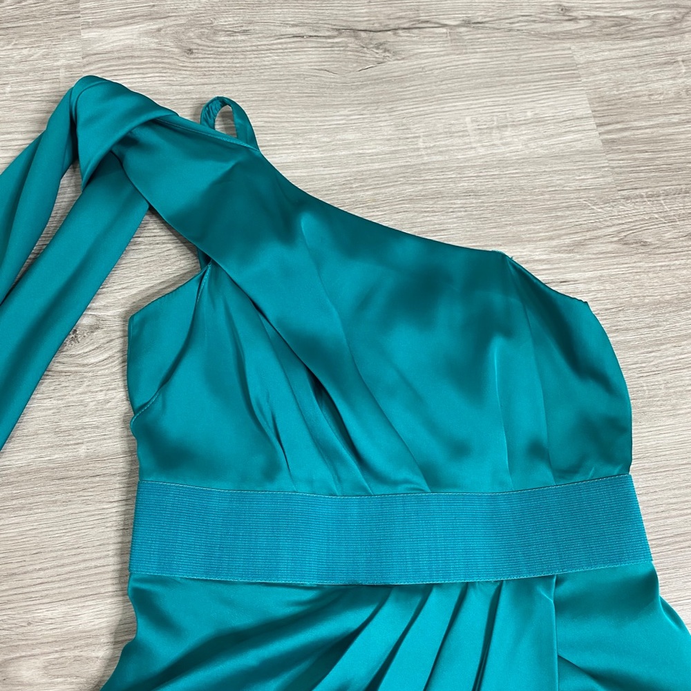 Aqua Cocktail Dress - Picture 11 of 12